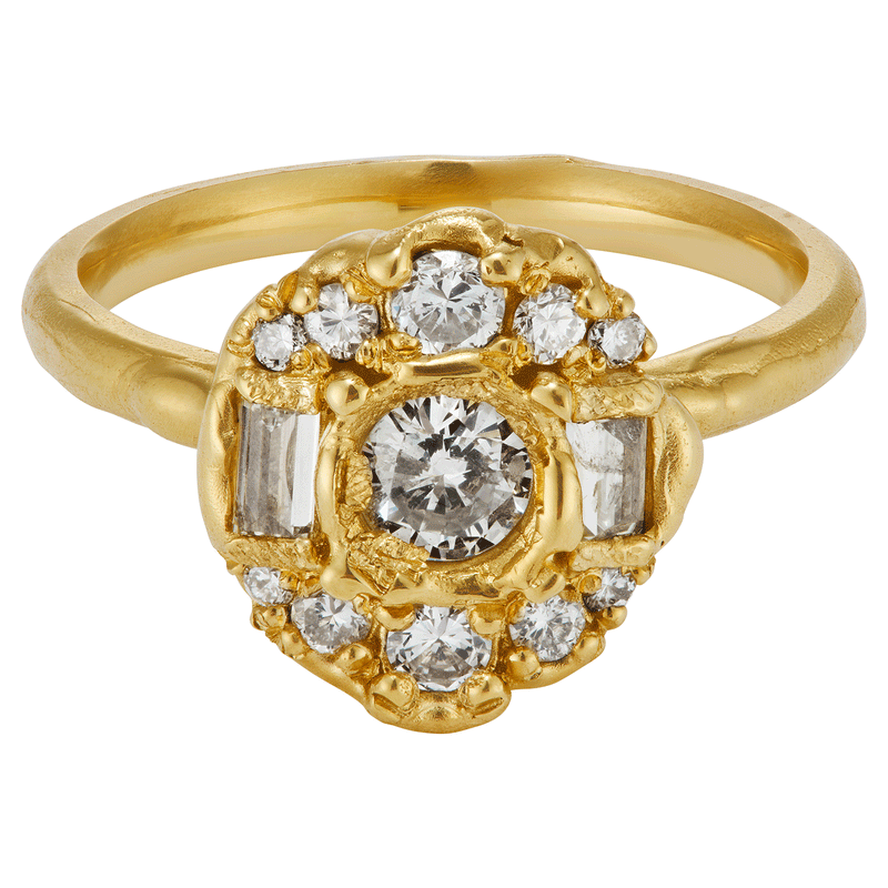 Armach Diamond Cocktail Ring II