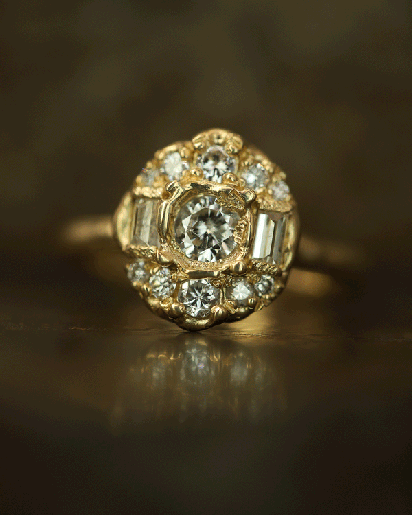 Armach Diamond Cocktail Ring II