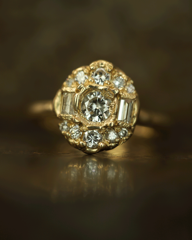 Armach Diamond Cocktail Ring II