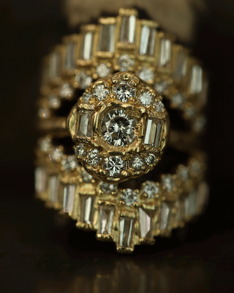 Armach Diamond Cocktail Ring II