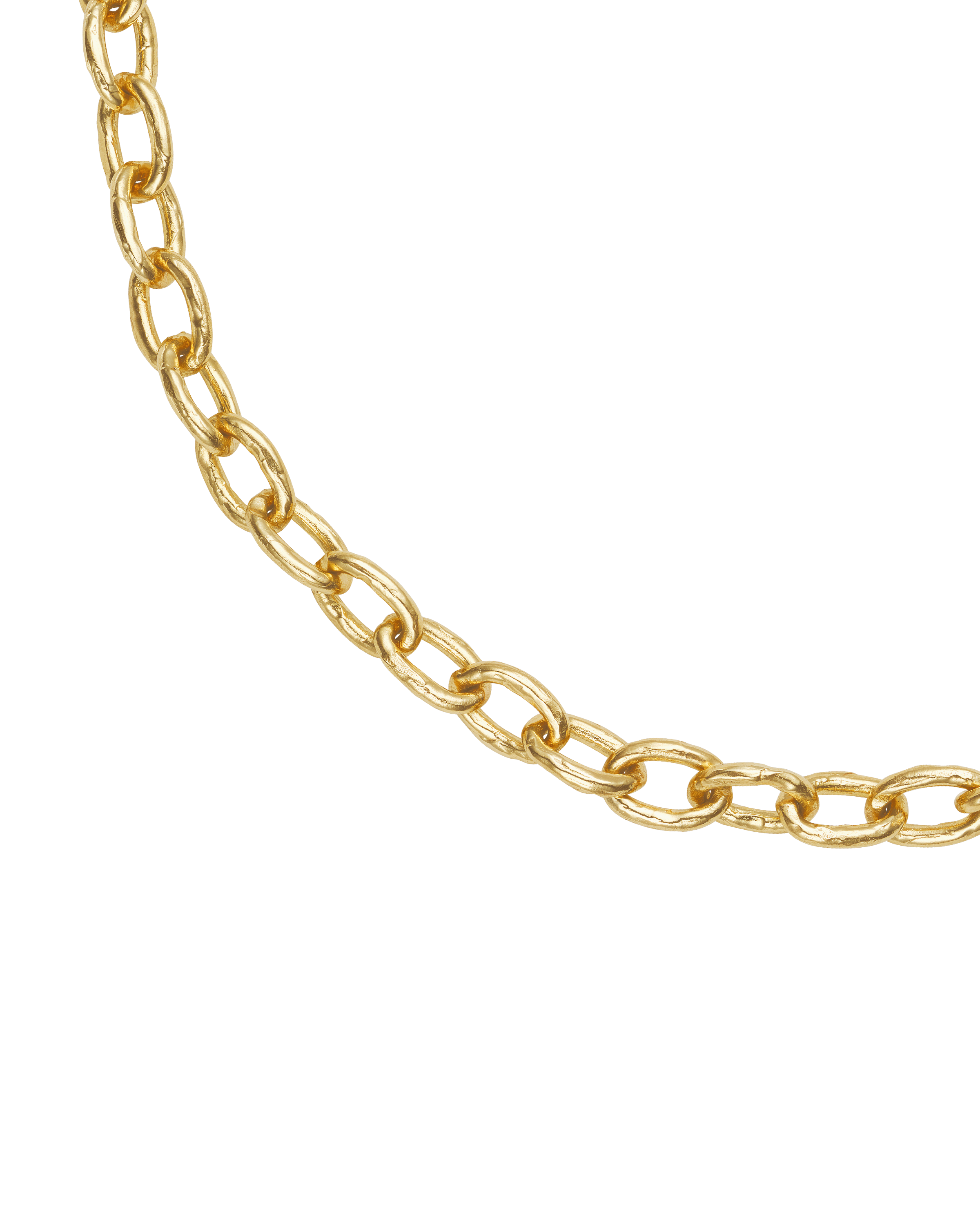 X Molten Gold Link Chain Necklace – ELLIS MHAIRI CAMERON