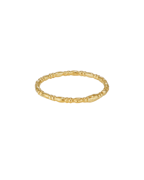 XIX 1.5mm Gold Organic Wedding Band