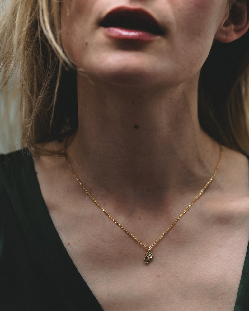 X Legacy Small Mixed Diamond Scatter Pendant Necklace II
