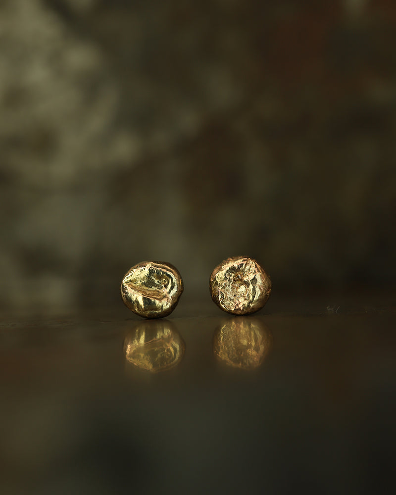 LI Gold Nugget Earrings - All Sizes