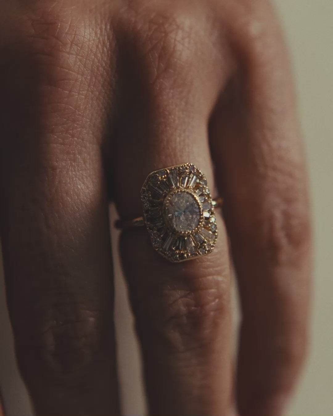X OOAK White Diamond Legacy Cocktail Ring – ELLIS MHAIRI CAMERON