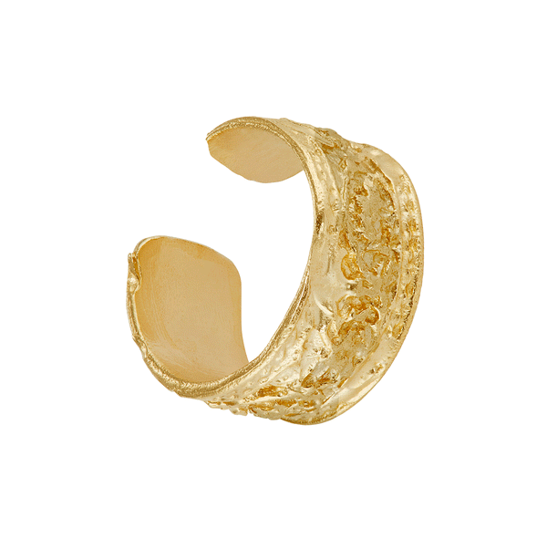 LI Gold Ear Cuff