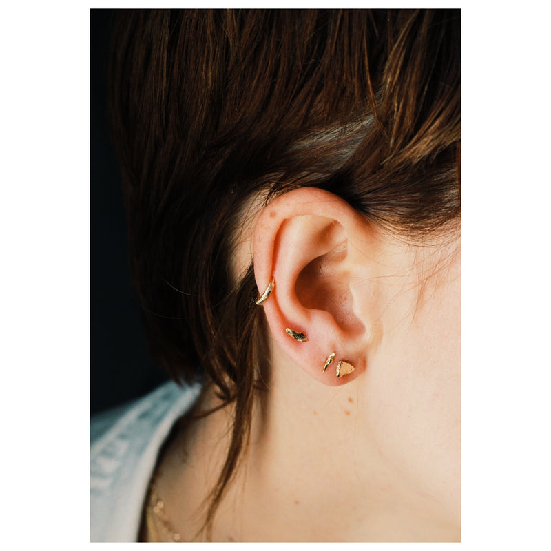 VII Shard Stud Single Earring