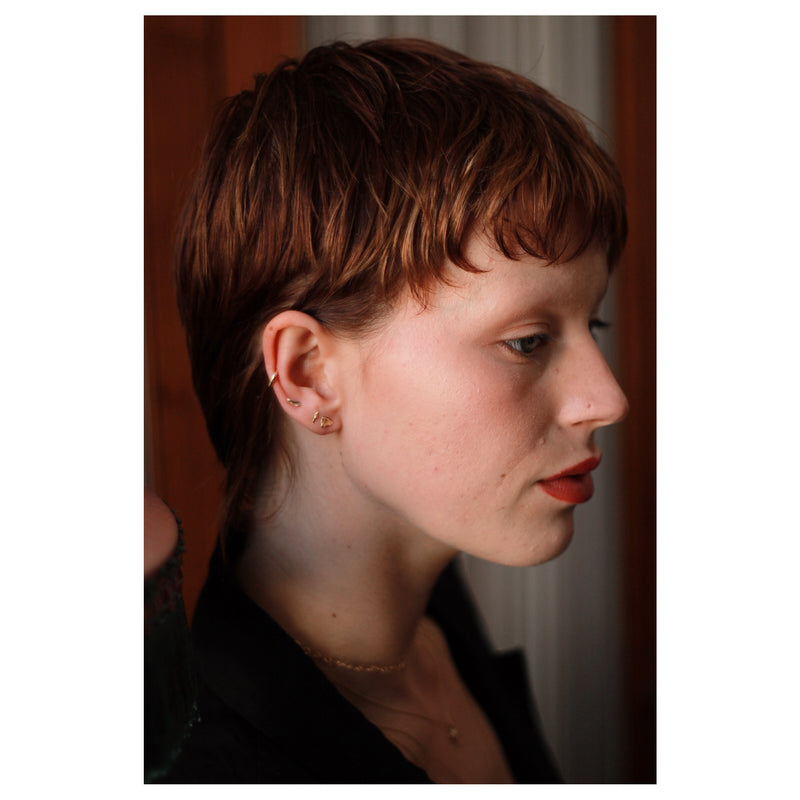 VII Shard Stud Single Earring