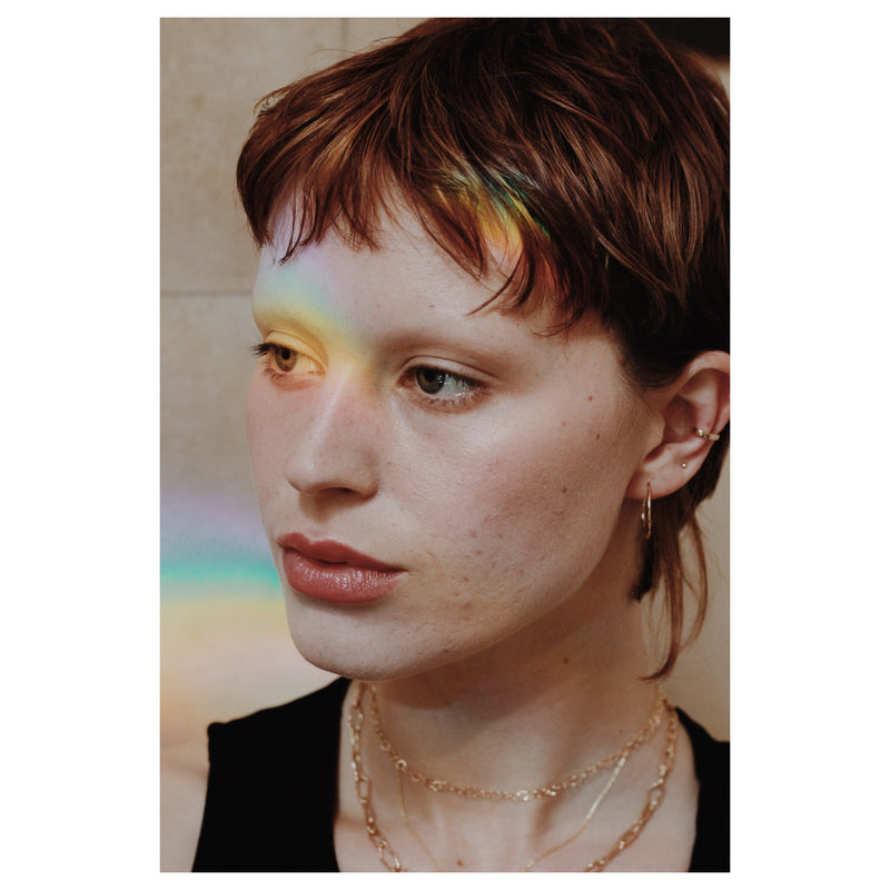 LI Gold Crush Stud Earrings - All Sizes