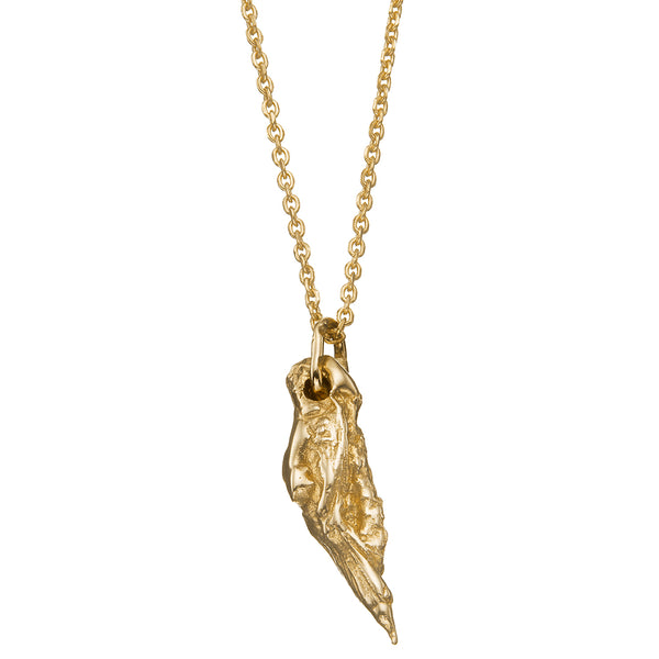 III Shard Gold Pendant Necklace